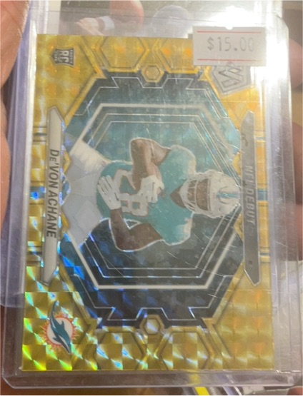 2023 Panini Mosaic NFL Debut #ND-8 De'Von Achane — front