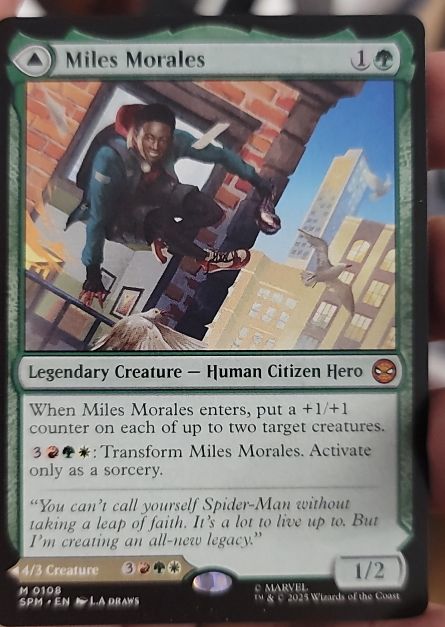 2025 Marvel's Spider-Man #108 Miles Morales — front