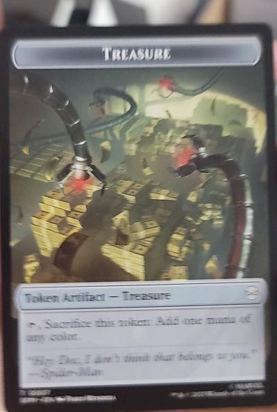 2025 Marvel's Spider-Man #7 Treasure Token — front