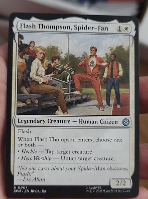 2025 Marvel's Spider-Man #7 Flash Thompson, Spider-Fan — front