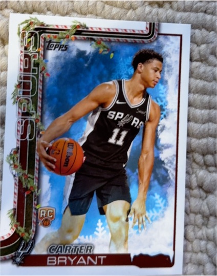 2025-2026 Topps Basketball Holiday #H174 Carter Bryant — front