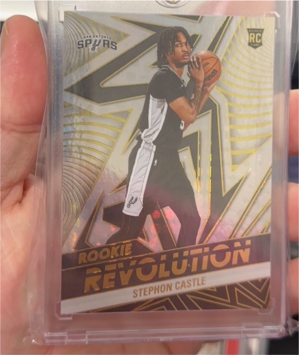 2024-25 Panini Revolution #2 Stephon Castle Rookie Revolution — front
