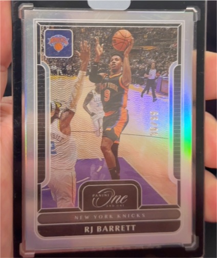 2022-23 Panini One and One RJ Barrett — front