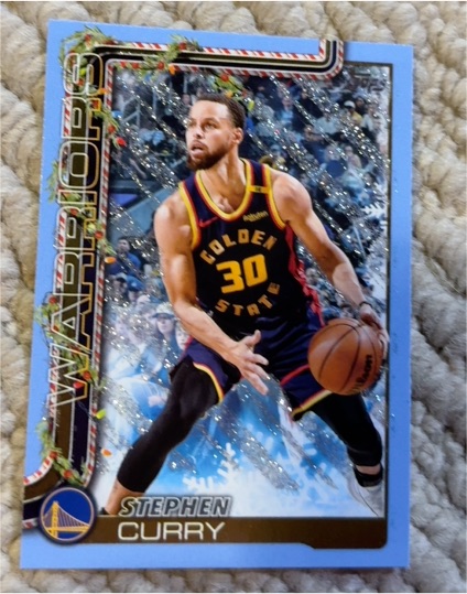 2025-26 Topps Holiday #H106 Stephen Curry — front