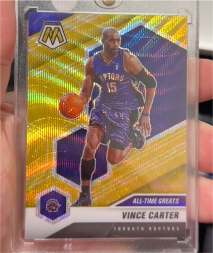 2020-21 Panini Mosaic #290 Vince Carter — front