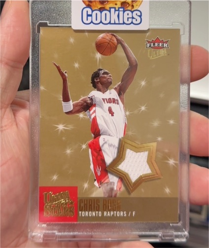 2007-08 Fleer Ultra Ultra Stars Memorabilia #US-15 Chris Bosh — front