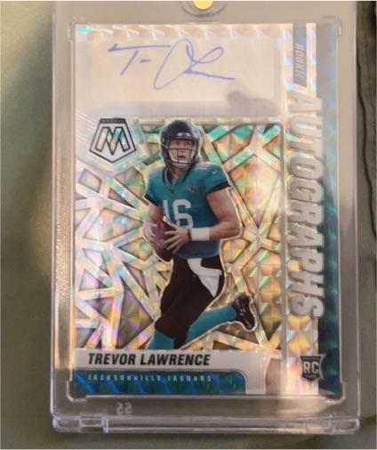 2021 Panini Mosaic #301 Trevor Lawrence — front