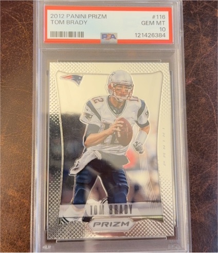 2012 Panini Prizm #116 Tom Brady — front