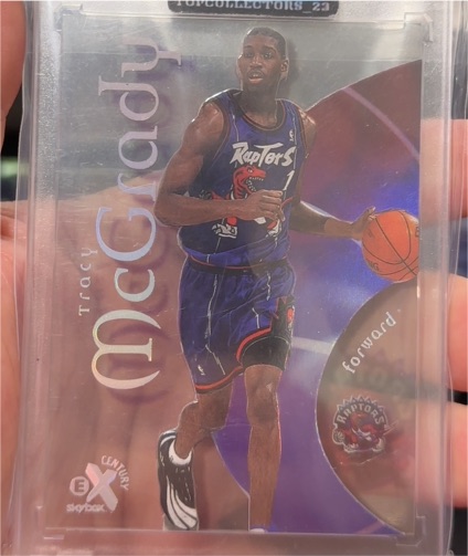 1998-99 Skybox E-X Century #17 Tracy McGrady — front
