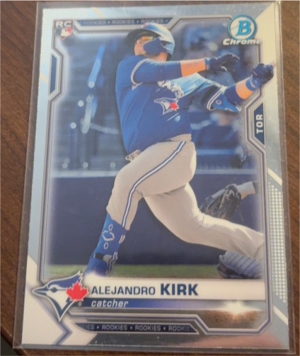 2021 Bowman Chrome #49 Alejandro Kirk — front