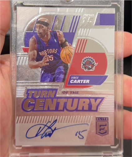 2022-23 Panini Donruss Elite #TC-15 Vince Carter — front
