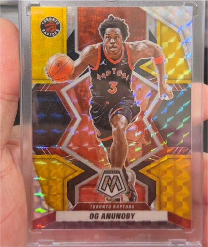 2021-22 Panini Mosaic #60 OG Anunoby — front