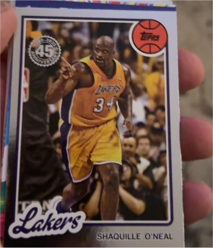 2025-26 Topps Basketball #80BK-4 Shaquille O'Neal — front