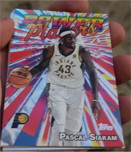 2025-26 Topps Power Players #PP-3 Pascal Siakam — front