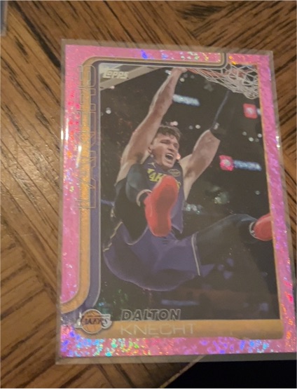 2025-26 Topps #153 Dalton Knecht — front