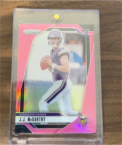 2024 Panini Prizm #400 J.J. McCarthy — front