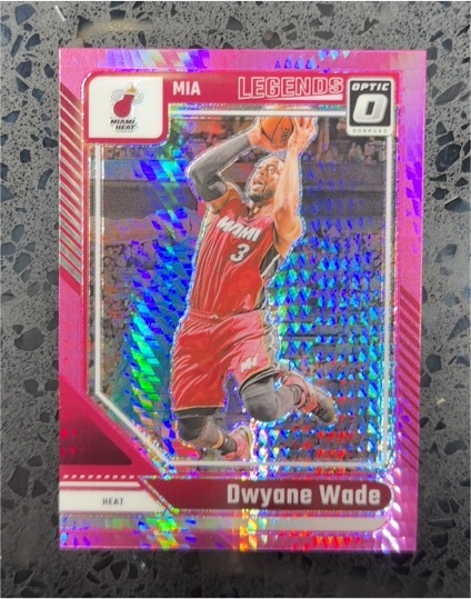 2024-25 Panini Donruss Optic #231 Dwyane Wade Legends Miami Heat — front