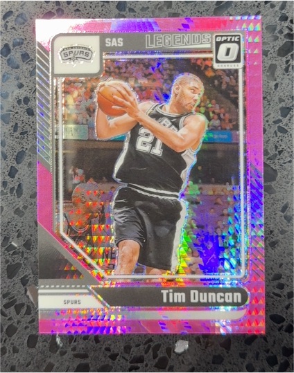 2024-25 Donruss Optic #248 Tim Duncan — front