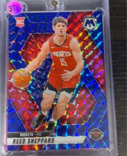 2024-25 Panini Mosaic #249 Reed Sheppard — front