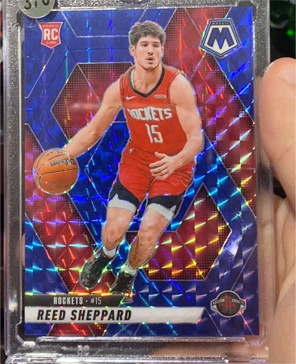 2024-25 Panini Mosaic #249 Reed Sheppard — front
