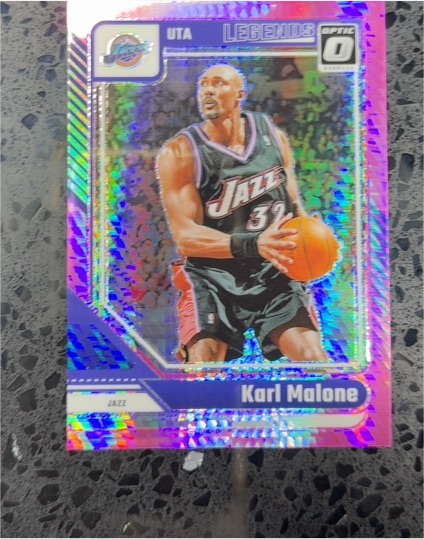 2024-25 Panini Donruss Optic #229 Karl Malone — front