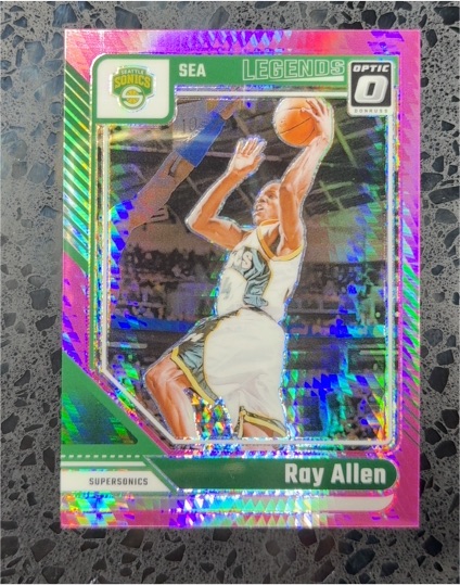 2024-25 Panini Donruss Optic #240 Ray Allen — front