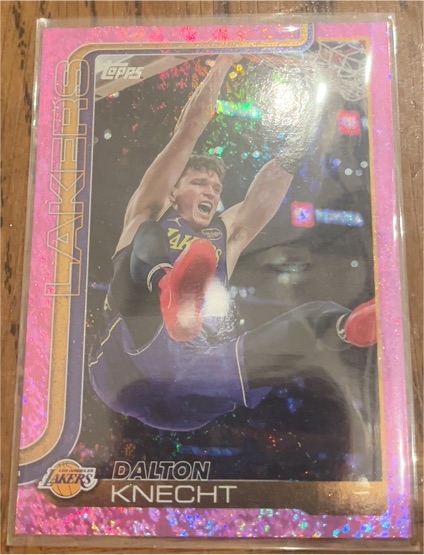 2025-26 Topps #153 Dalton Knecht — front