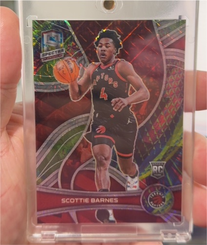 2021-22 Panini Spectra #110 Scottie Barnes — front