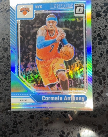 2024-25 Panini Donruss Optic Legends #250 Carmelo Anthony — front