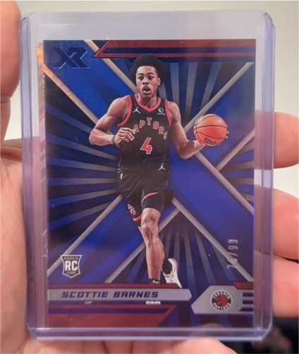 2021-22 Panini Chronicles XR #379 Scottie Barnes — front