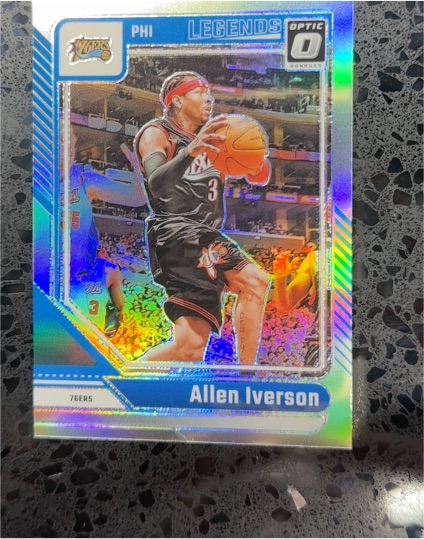 2024-25 Donruss Optic #237 Allen Iverson — front