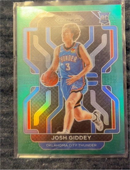 2021-22 Panini Prizm #301 Josh Giddey — front