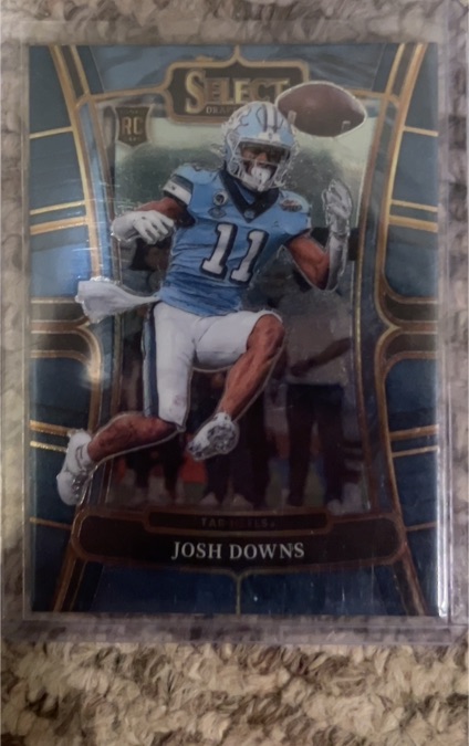 2023 Panini Select Draft Picks #16 Josh Downs — front
