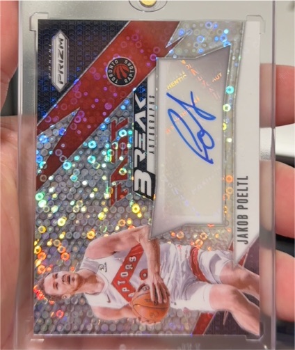 2024-25 Panini Prizm Fast Break #FB-JKP Jakob Poeltl — front
