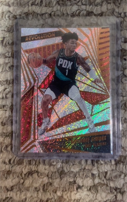 2023-24 Panini Revolution #1 Shaedon Sharpe — front