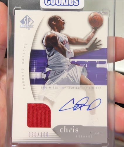 2005-06 SP Authentic #64 Chris Bosh — front