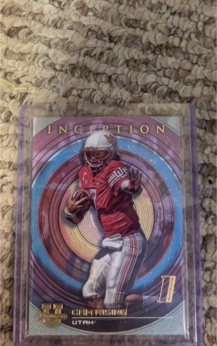 2022 Bowman Inception University #54 Cam Rising — front