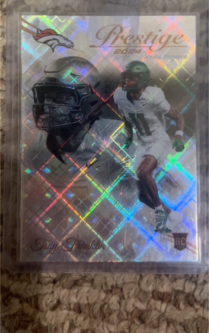 2024 Panini Prestige Xtra Points Diamond Tray Franklin — front