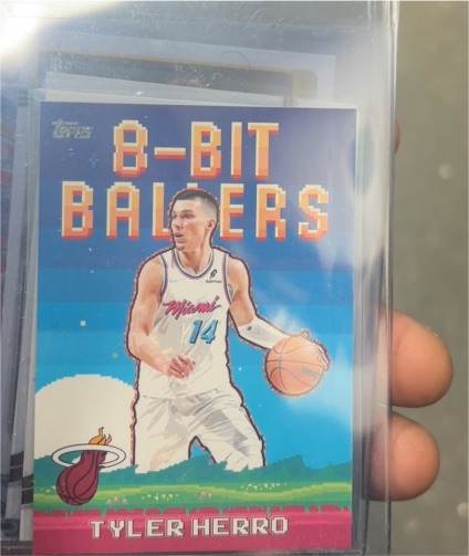 2025-26 Topps Basketball #8B-2 Tyler Herro — front