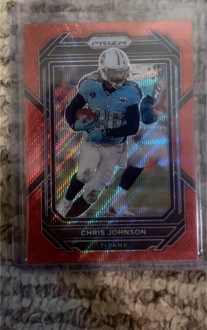 2022 Panini Prizm #291 Chris Johnson — front