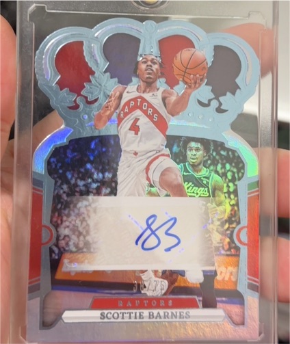 2023-24 Panini Crown Royale #CA-BAR Scottie Barnes — front