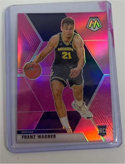 2021 Panini Chronicles Mosaic Draft Picks #259 Franz Wagner — front