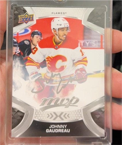 2021-22 Upper Deck MVP #183 Johnny Gaudreau — front