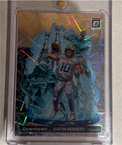 2023 Donruss Optic Downtown #Justin Herbert — front