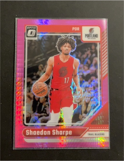 2024-25 Panini Donruss Optic #175 Shaedon Sharpe — front