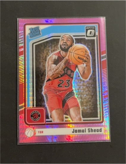 2024-25 Donruss Optic #296 Jamal Shead Rated Rookie — front