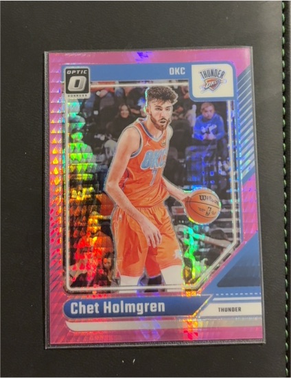 2024-25 Panini Donruss Optic #23 Chet Holmgren — front
