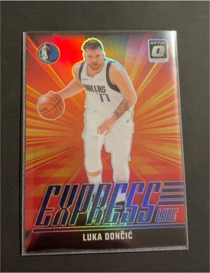 2024-25 Donruss Optic #6 Luka Dončić Express Lane — front