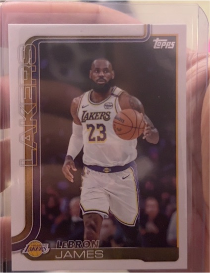 2025-26 Topps #150 LeBron James — front