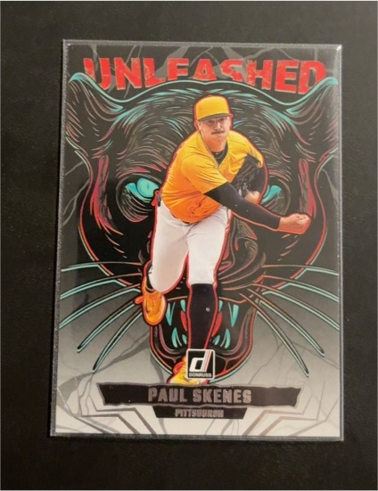 2025 Donruss #20 Paul Skenes Unleashed — front